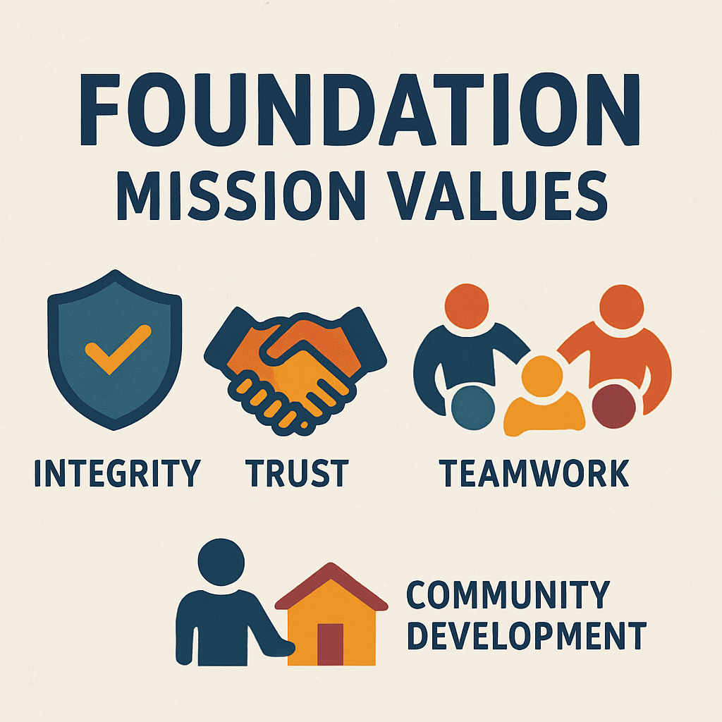 Foundation mission and values